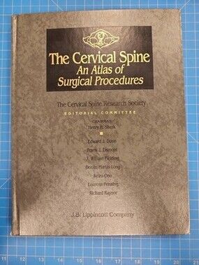 Cervical Spine Atlas Surgical Procedures Lippincott Medical Book Spine Surgery